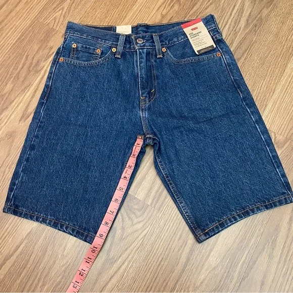 Levis 405 Standard Shorts Mens Size 29 Denim Cotton 10” Inseam - Picture 9 of 16